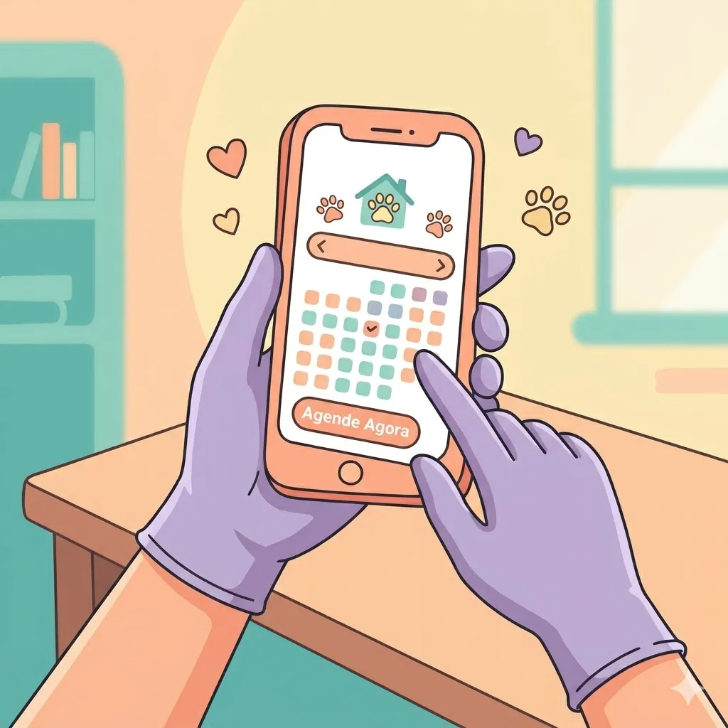 Agende sua consulta veterinária domiciliar